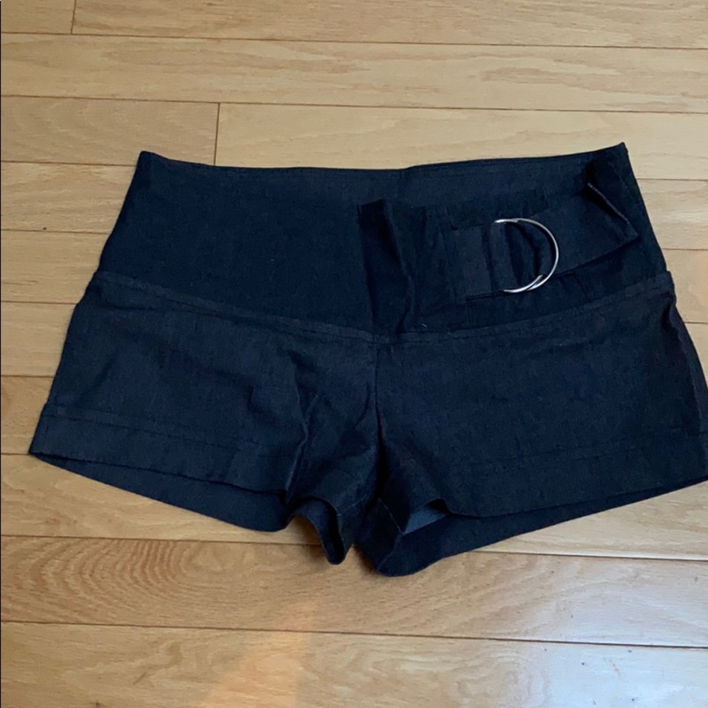 Black shorts